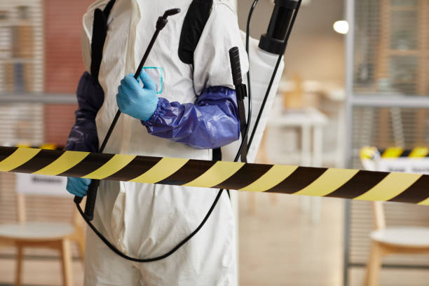Professional Biohazard Cleanup technician working in Eagle Mountain, UT